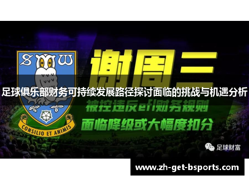 足球俱乐部财务可持续发展路径探讨面临的挑战与机遇分析
